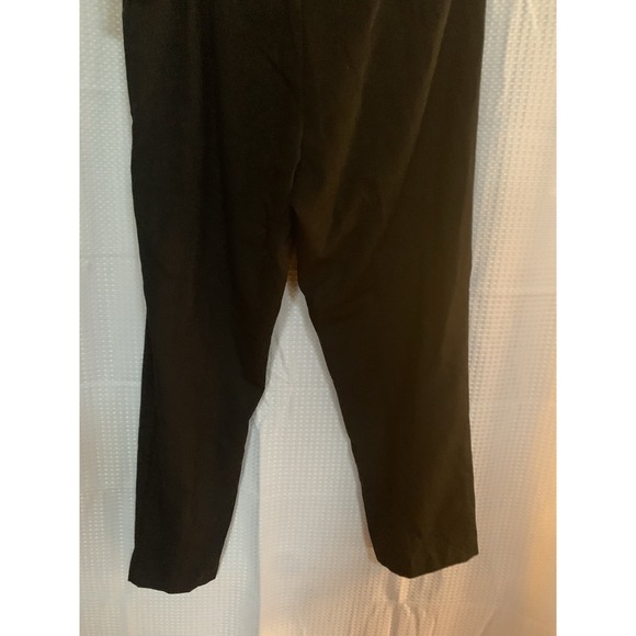 Sag Harbor Womens 18 Black Belted Dress Pants - Picture 6 of 6